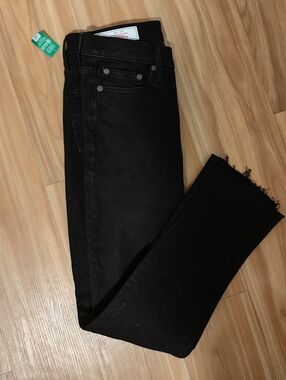 GAP Women's  Black Vintage Slim Mid Rise Jeans